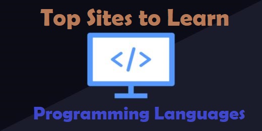 Top sites to learn programming languages: 1