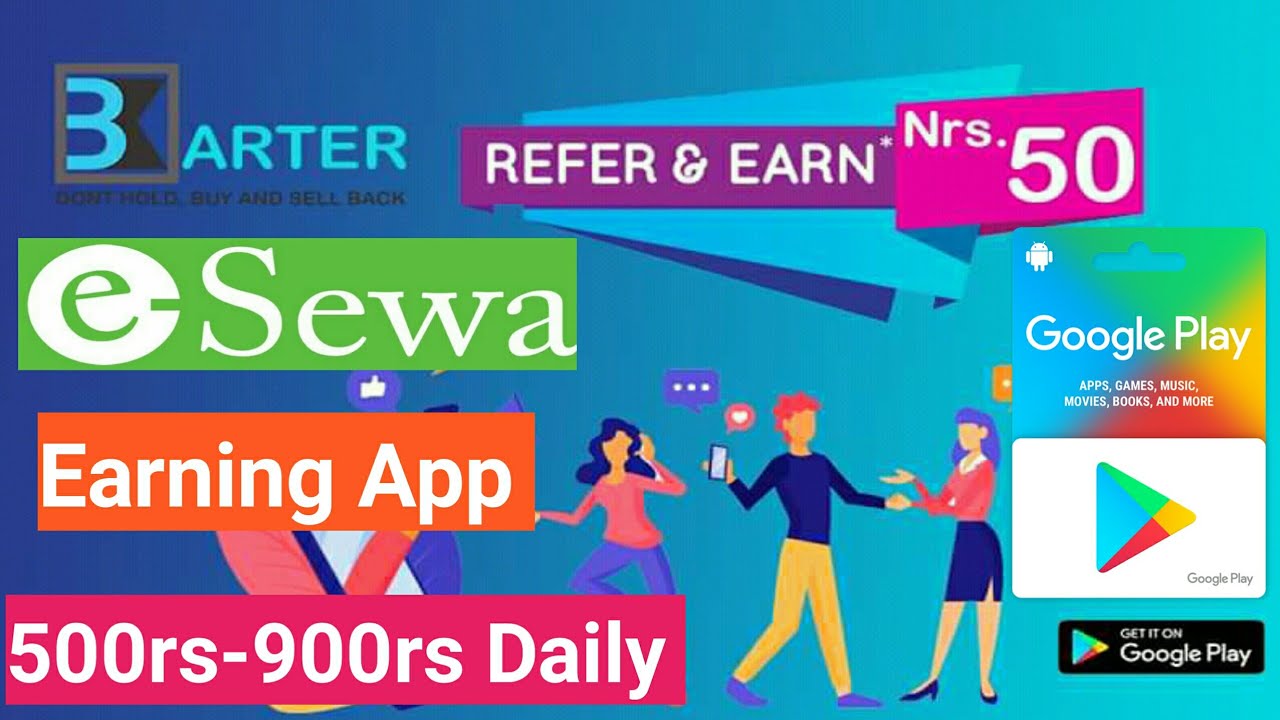 Earn from barter app