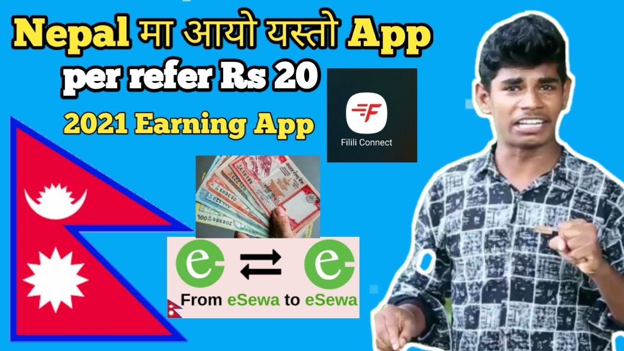 How to earn rs 20 per refer from Fillili App? 1