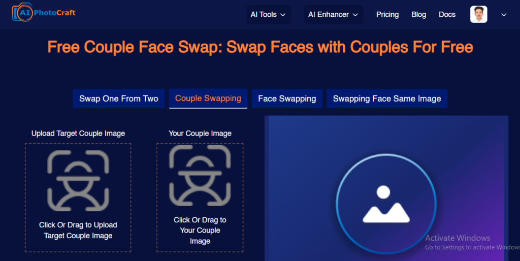 How to Perform a Couple Face Swap Using AI for Free? 5