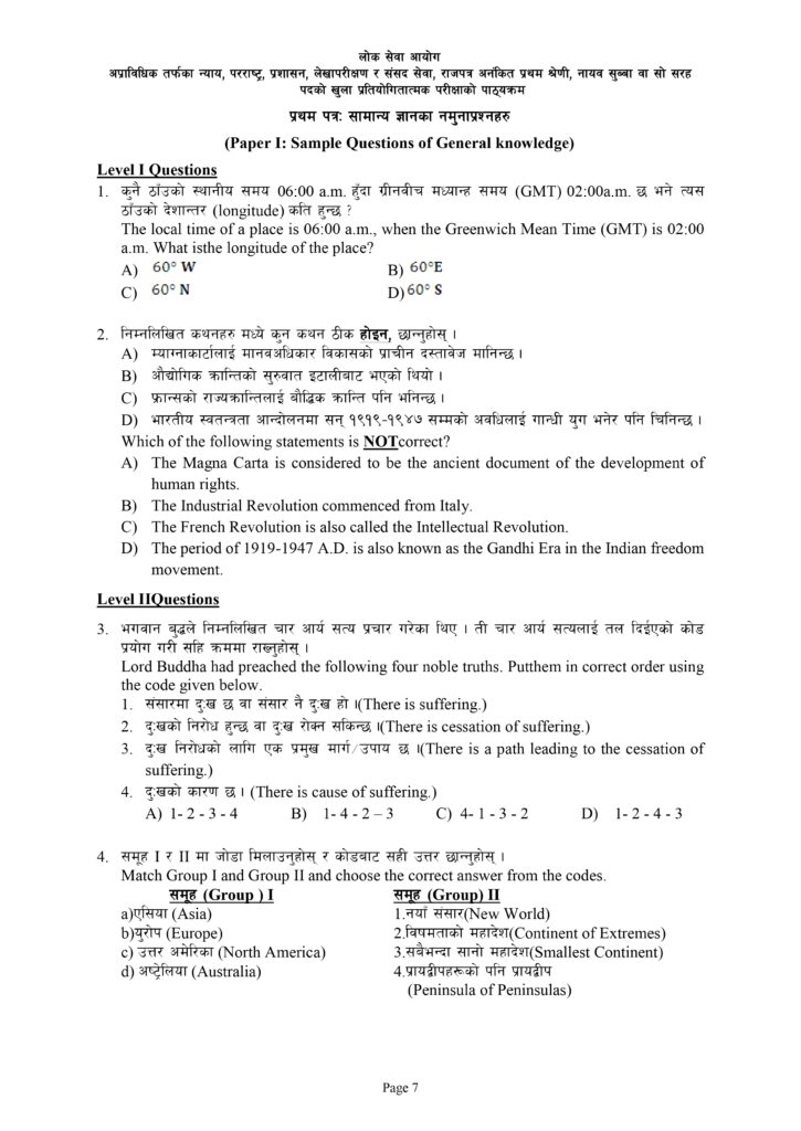 Nayab Subba Syllabus Download | Loksewa Aayog 2081 [Updated] 1