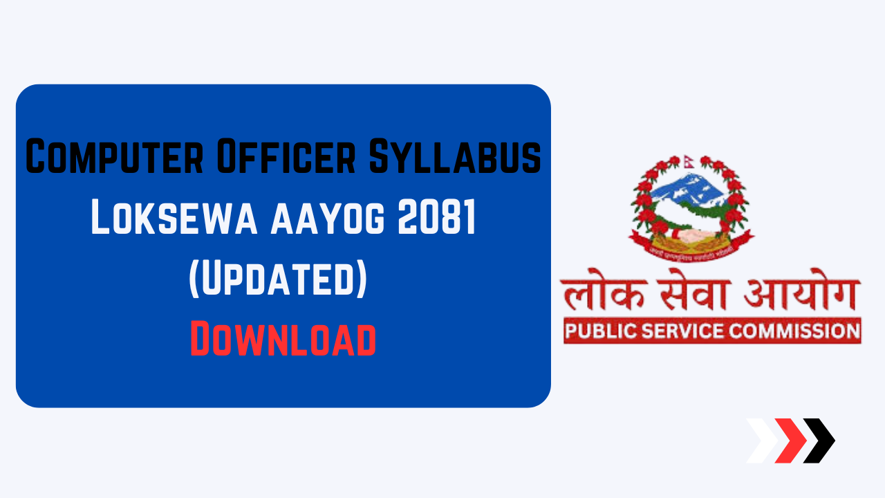 computer officer syllabus loksewa aayog