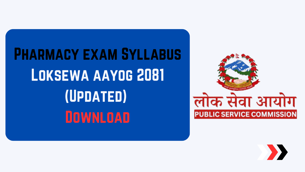 pharmacy exam syallabus