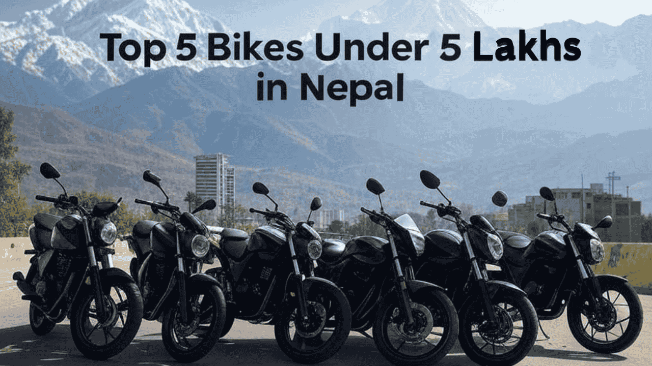 featured image of top 5 bikes under 5 lakhs in Nepal